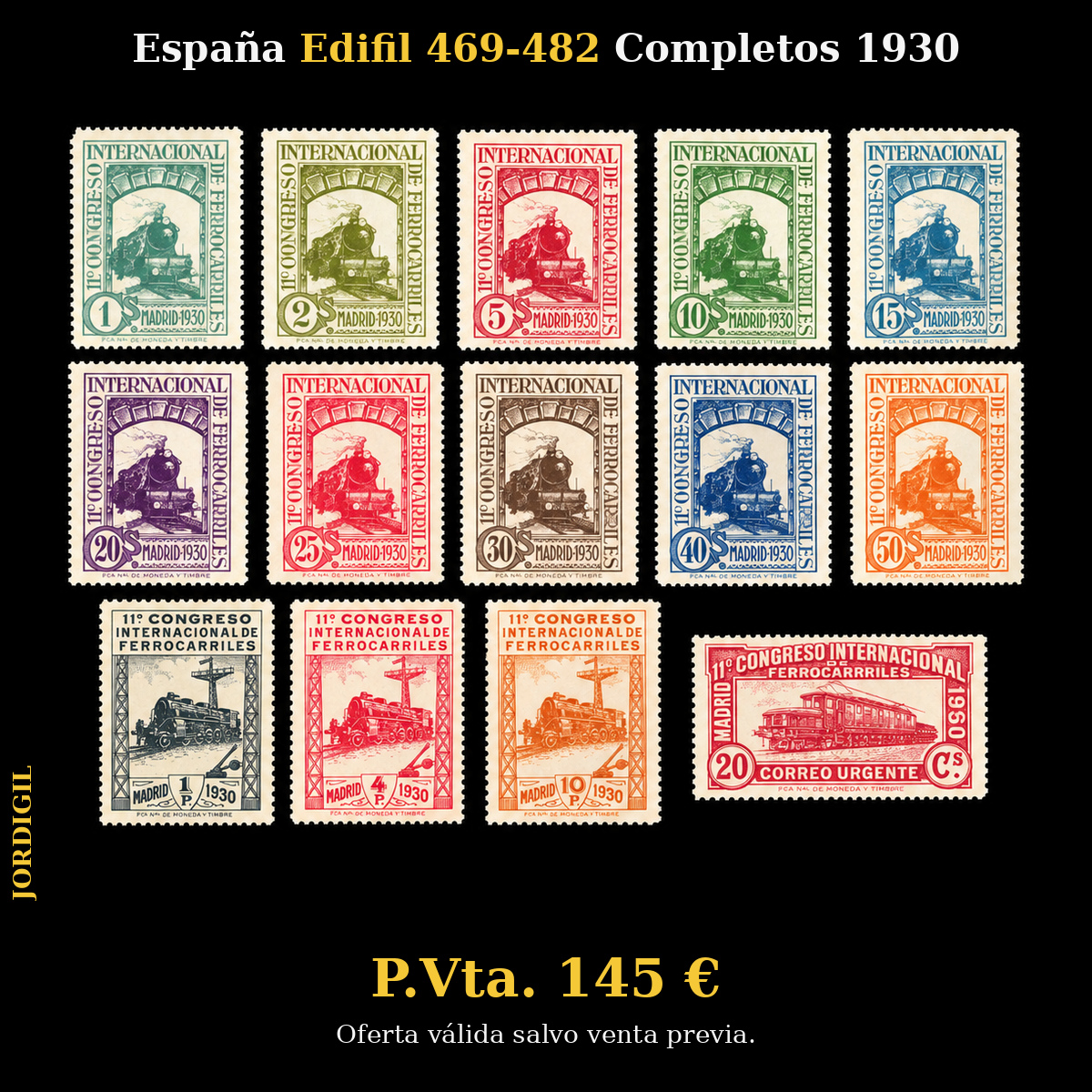 España · Edifil 469-482